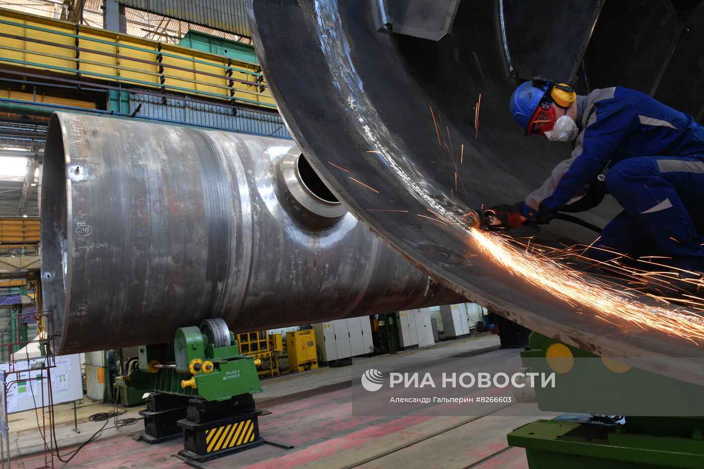 Производство оборудования для атомного реактора египетской АЭС "Эль-Дабаа"