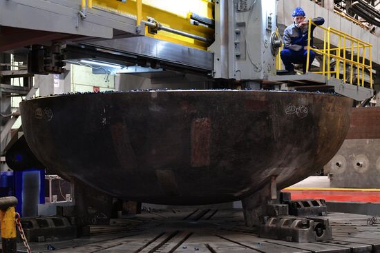 Производство оборудования для атомного реактора египетской АЭС "Эль-Дабаа"