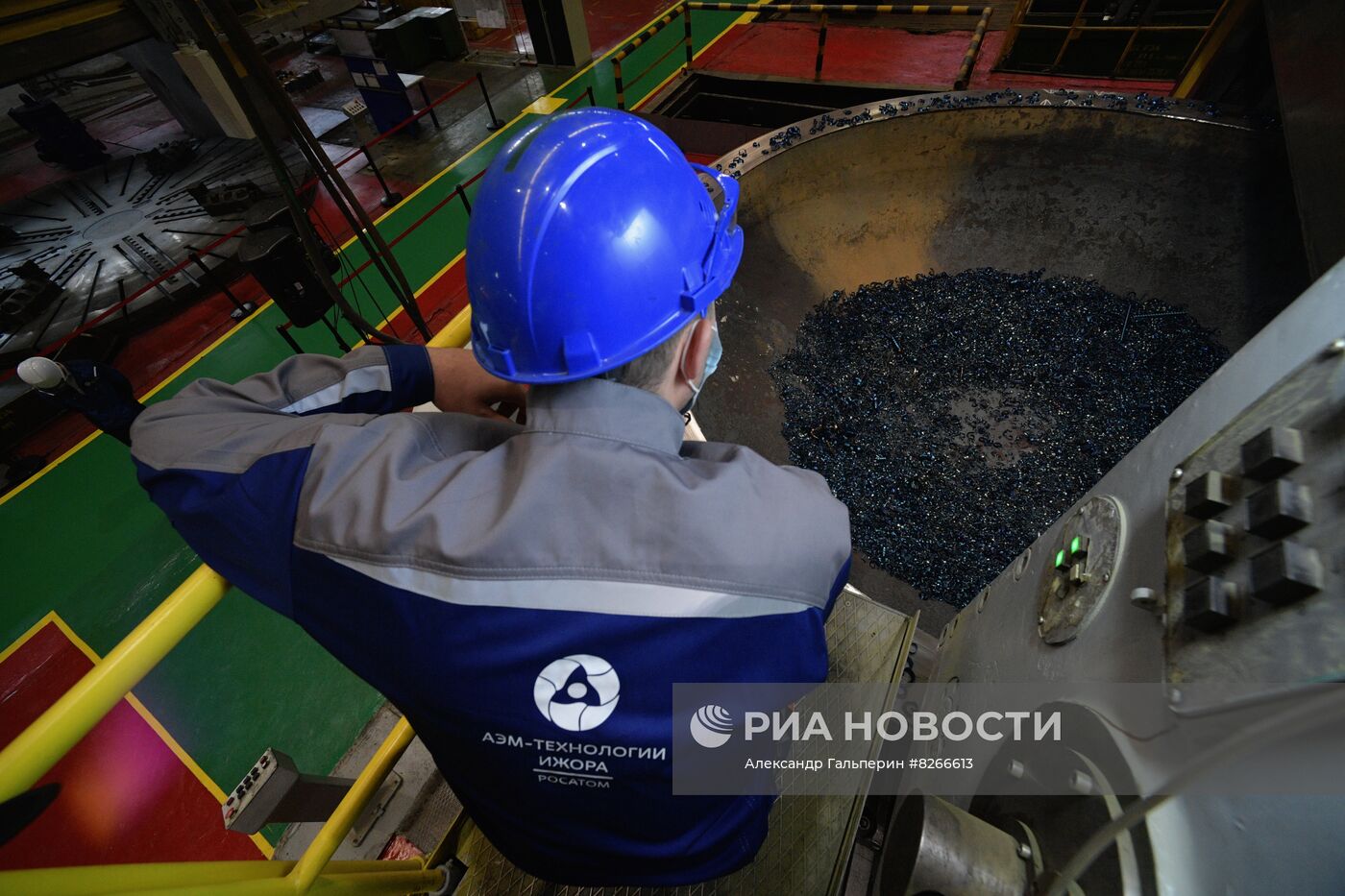 Производство оборудования для атомного реактора египетской АЭС "Эль-Дабаа"