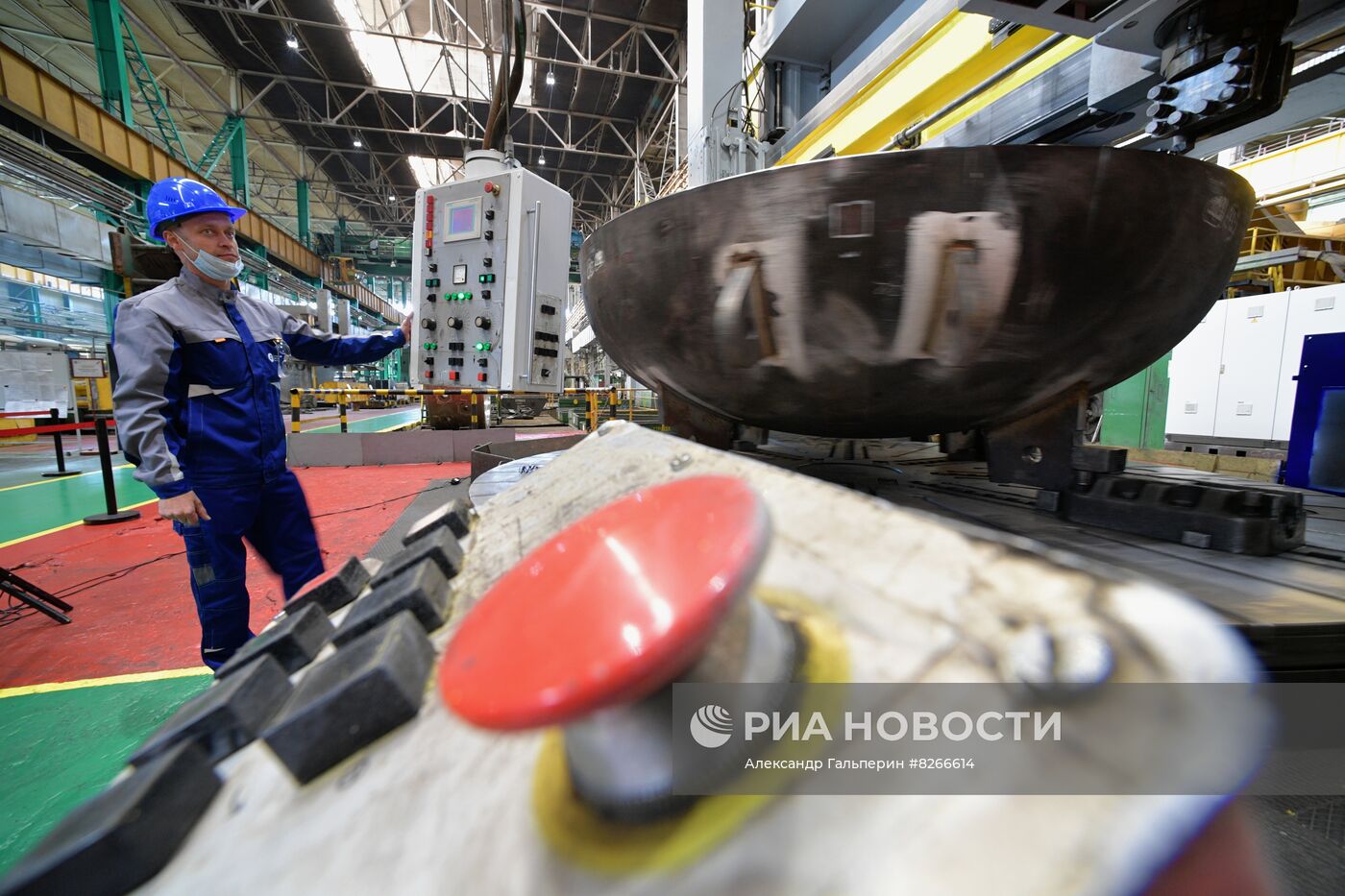 Производство оборудования для атомного реактора египетской АЭС "Эль-Дабаа"