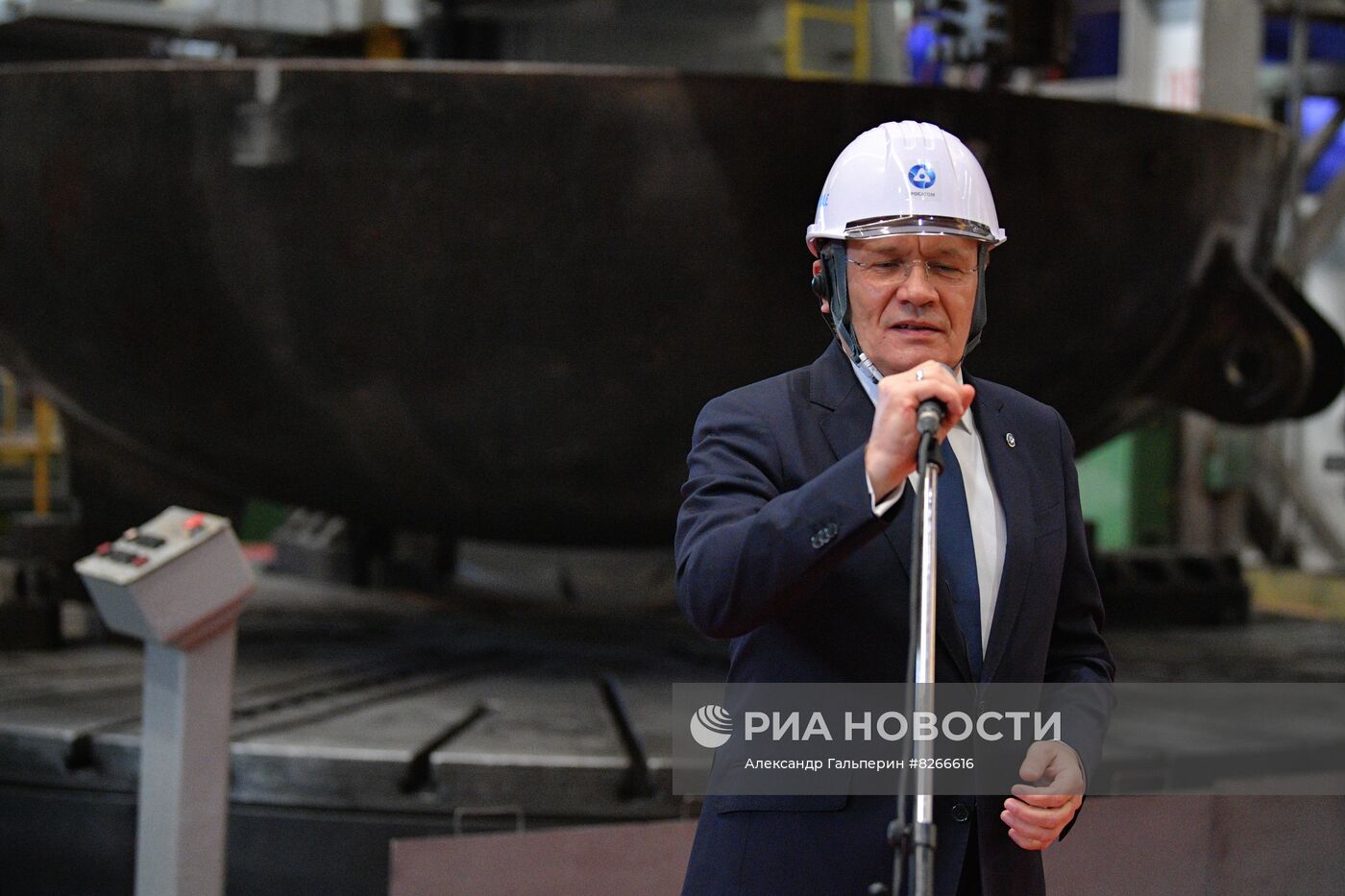 Производство оборудования для атомного реактора египетской АЭС "Эль-Дабаа"