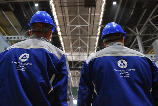 Производство оборудования для атомного реактора египетской АЭС "Эль-Дабаа"