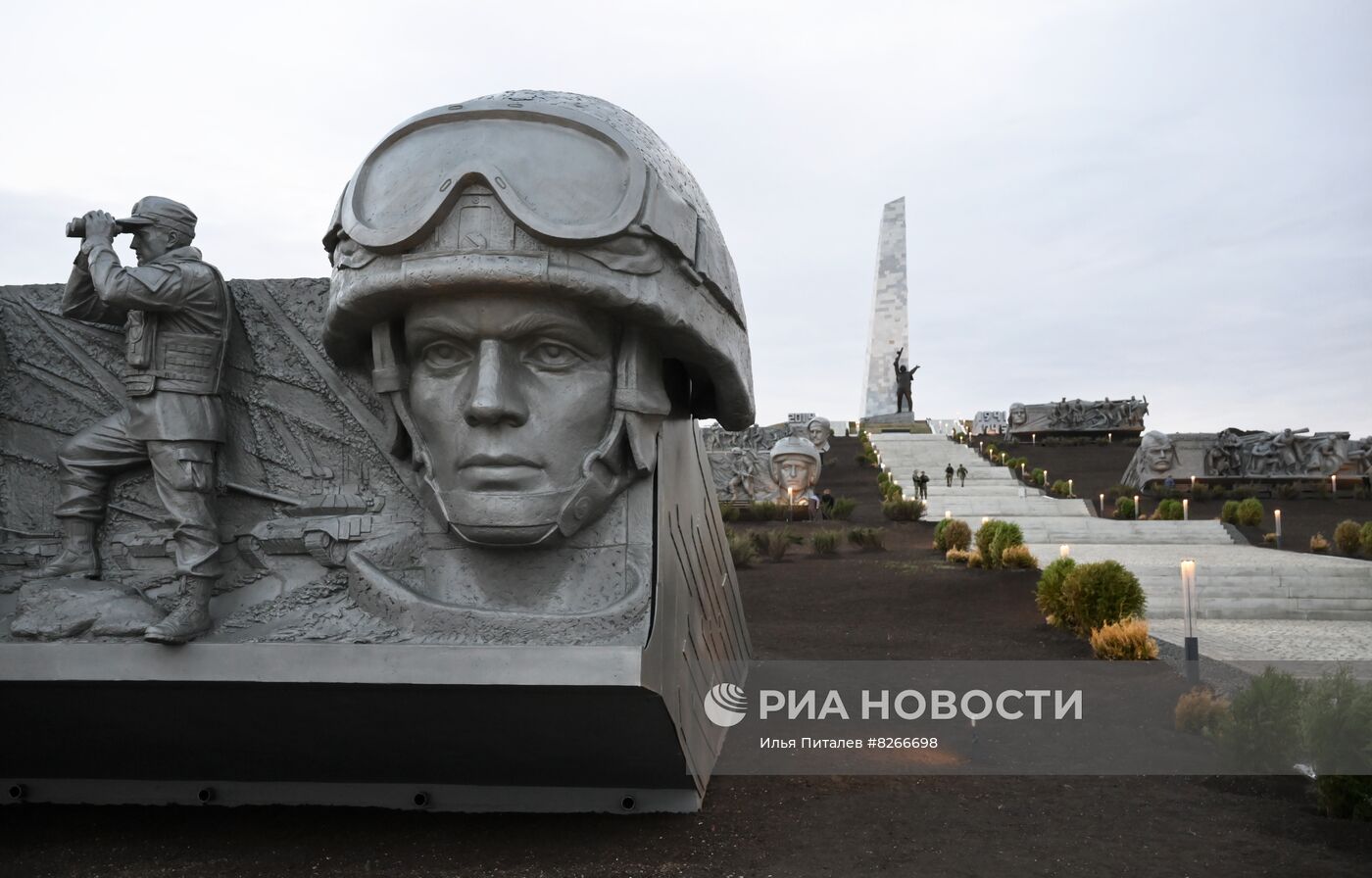 Отреставрированный мемориал "Саур-Могила" в ДНР