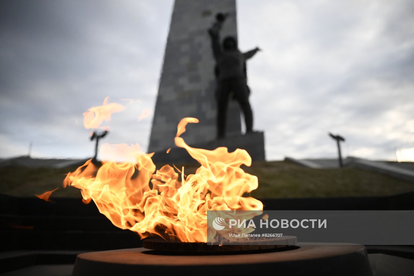 Отреставрированный мемориал "Саур-Могила" в ДНР