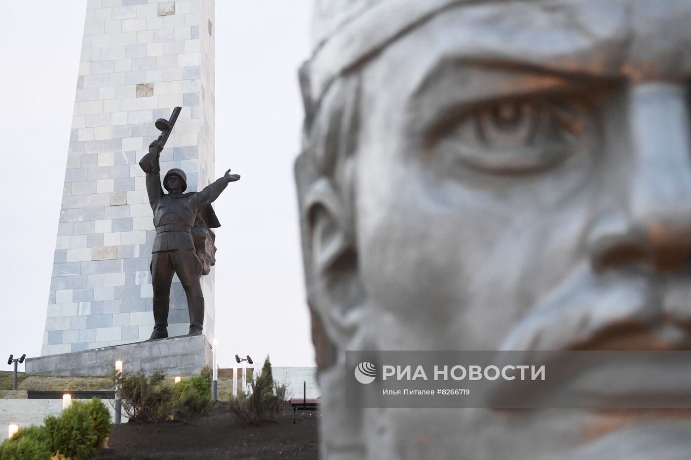 Отреставрированный мемориал "Саур-Могила" в ДНР