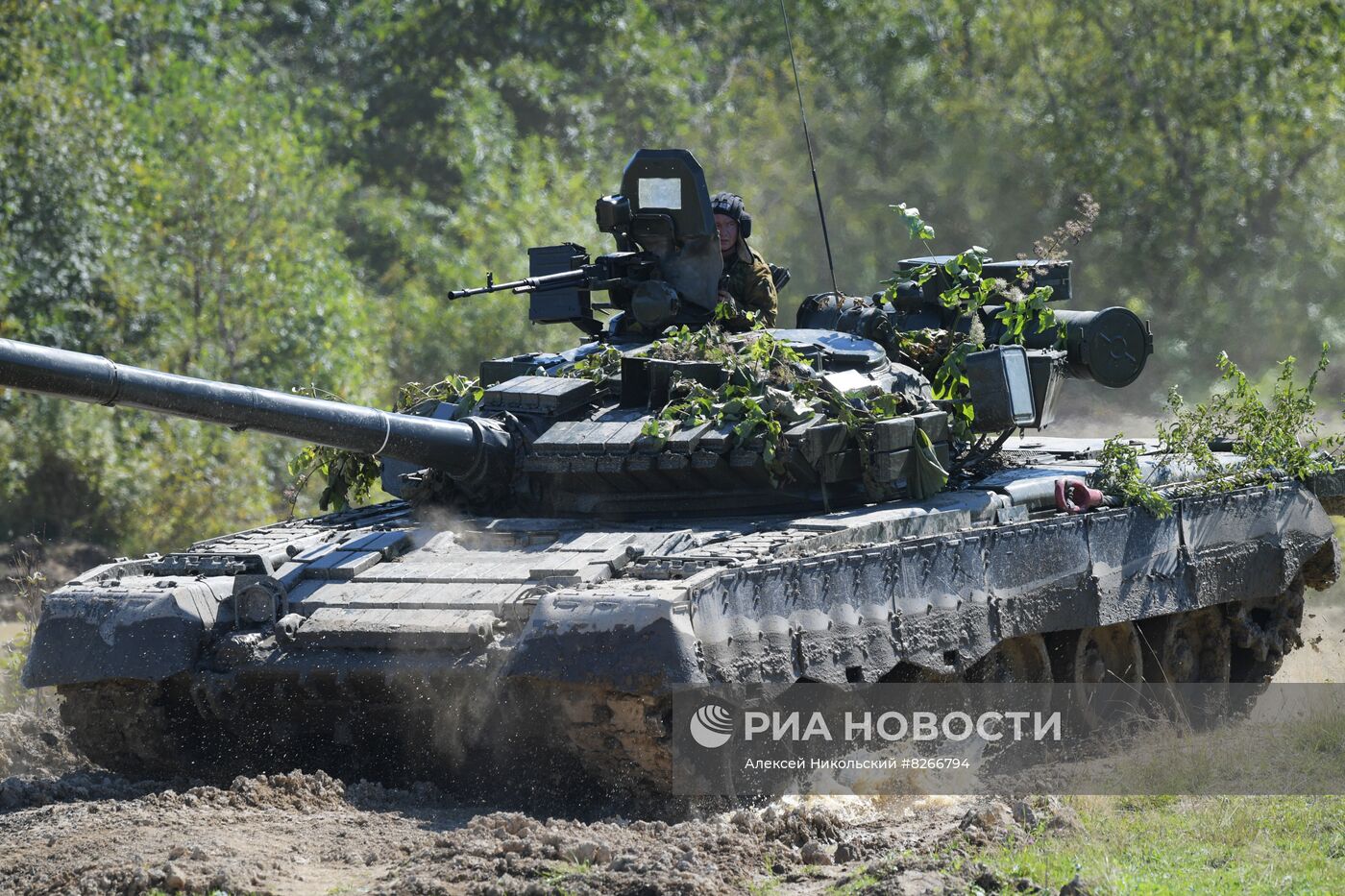 На полигоне Успеновский в рамках учения "Восток-2022" 