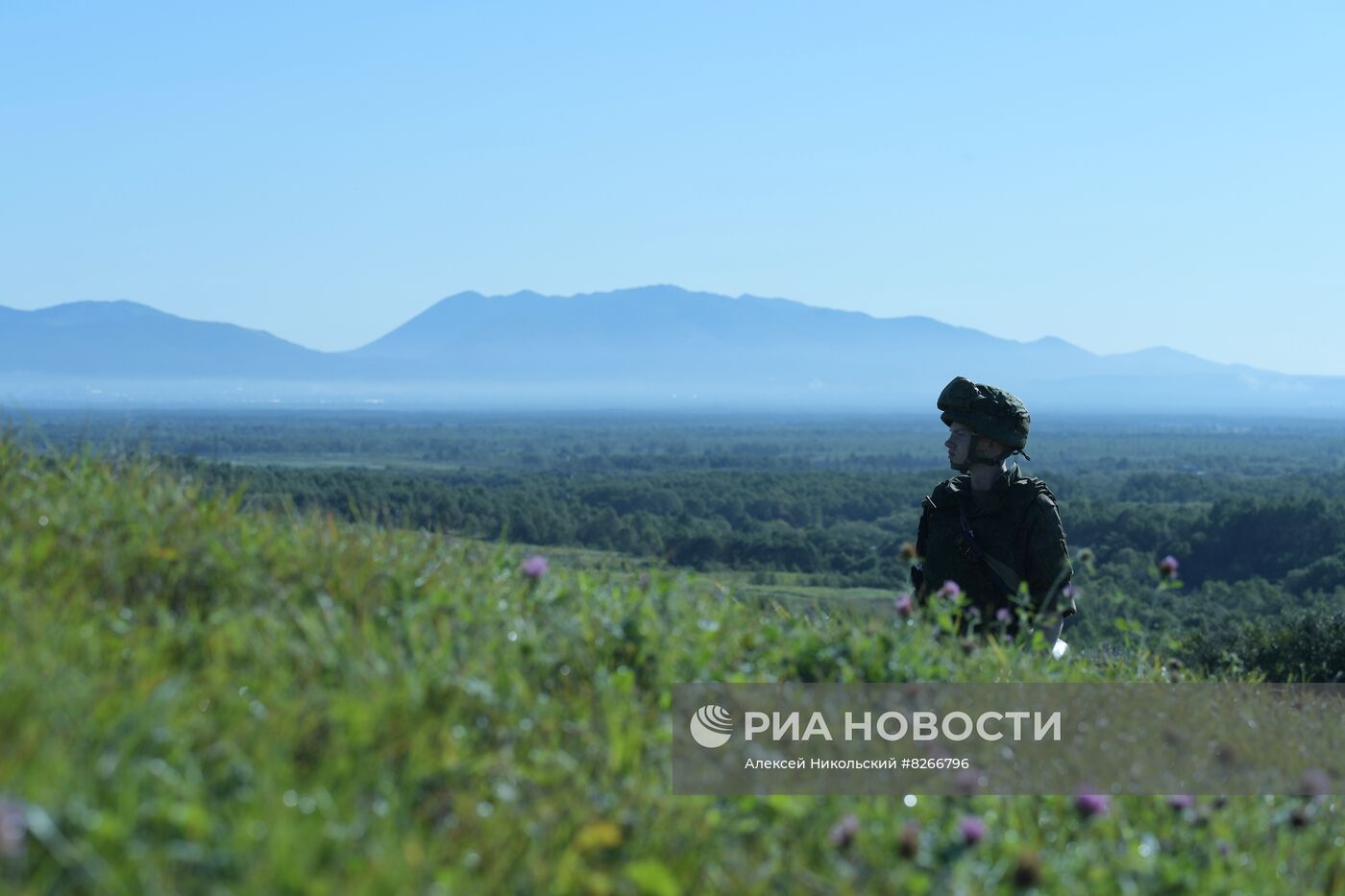 На полигоне Успеновский в рамках учения "Восток-2022" 