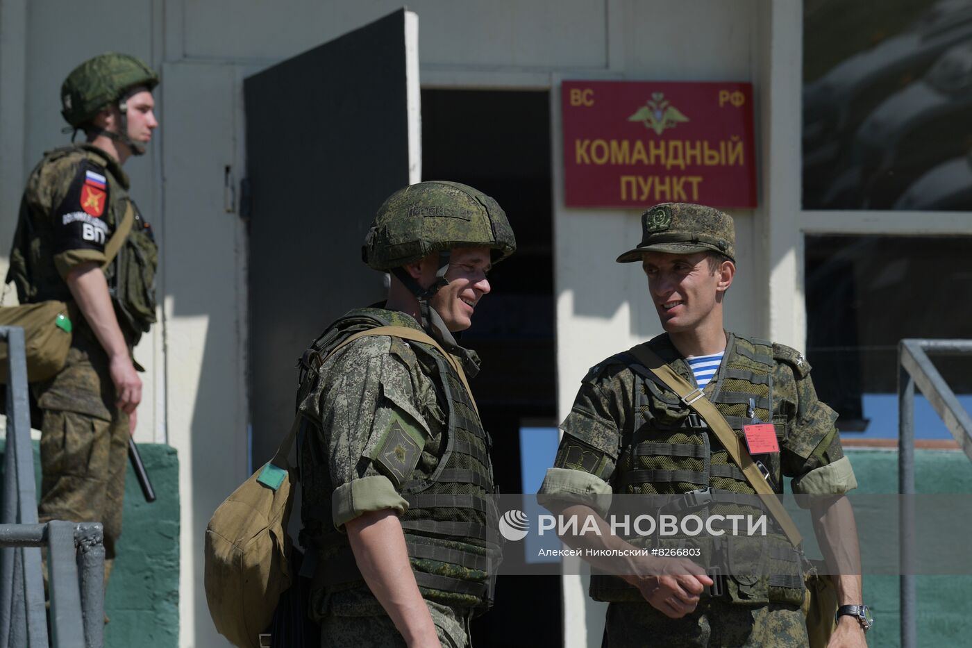 На полигоне Успеновский в рамках учения "Восток-2022"
