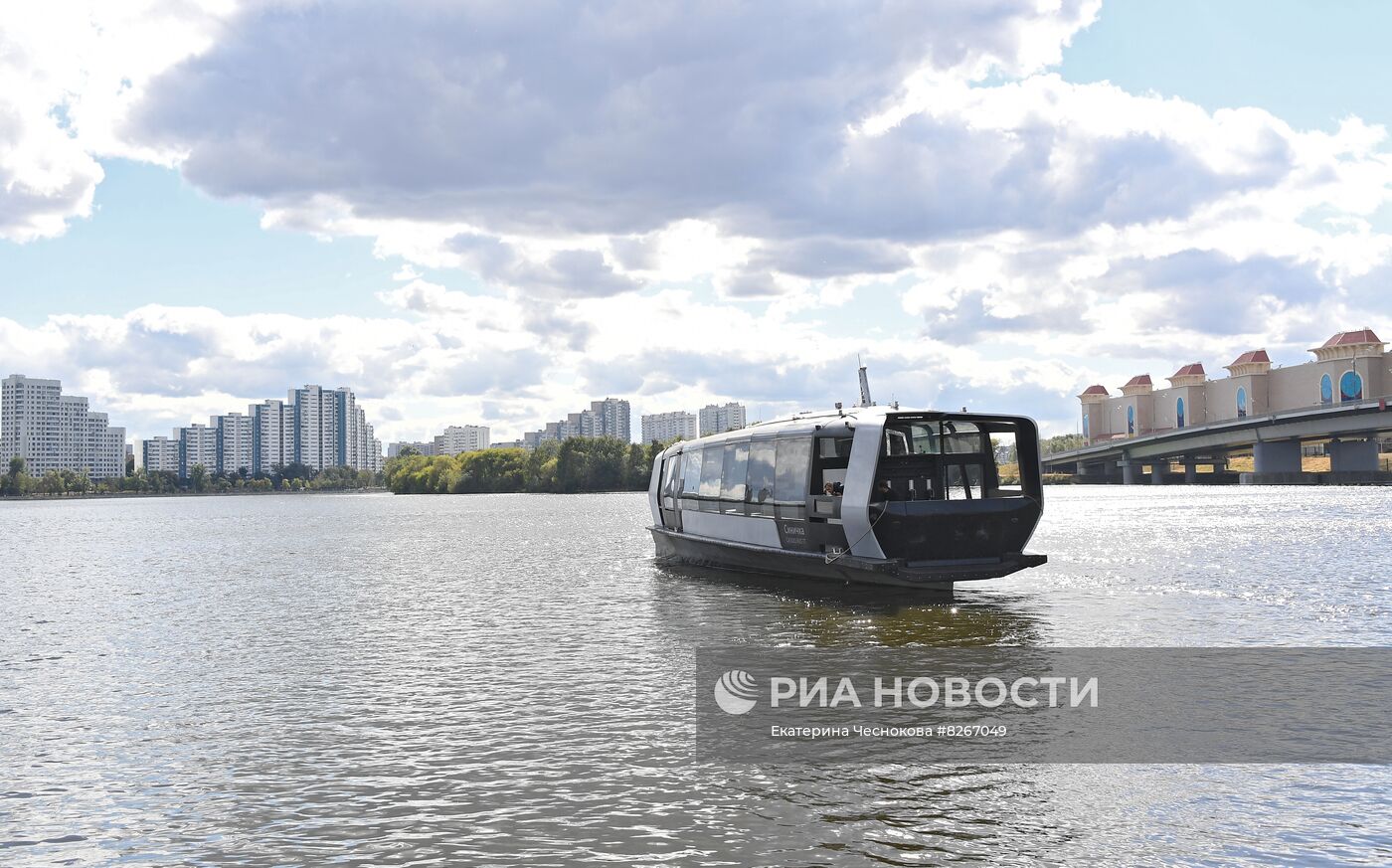 Подготовка к запуску электросудов в Москве