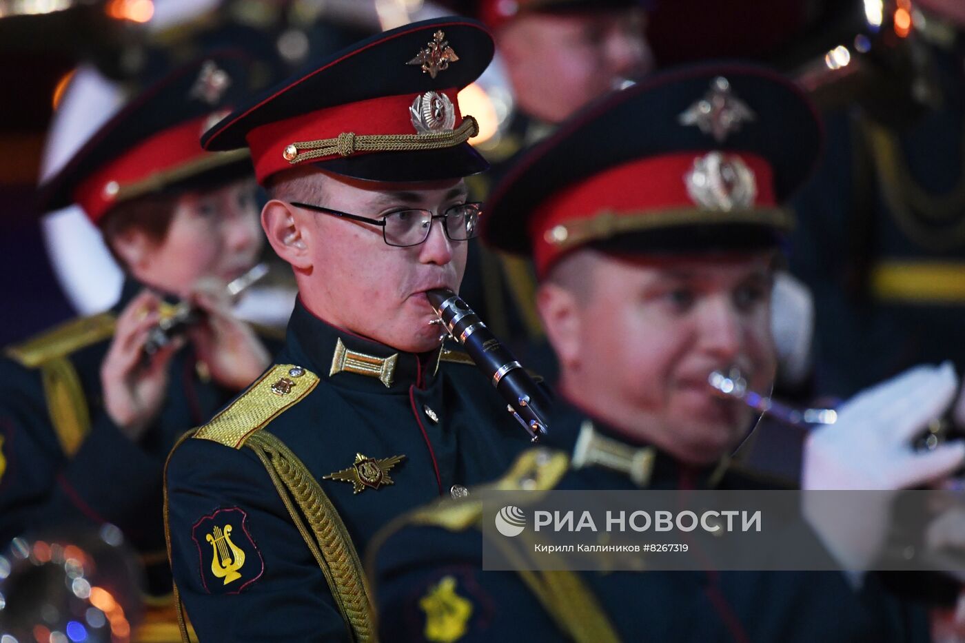 Церемония закрытия Международного военно-музыкального фестиваля "Спасская башня"  