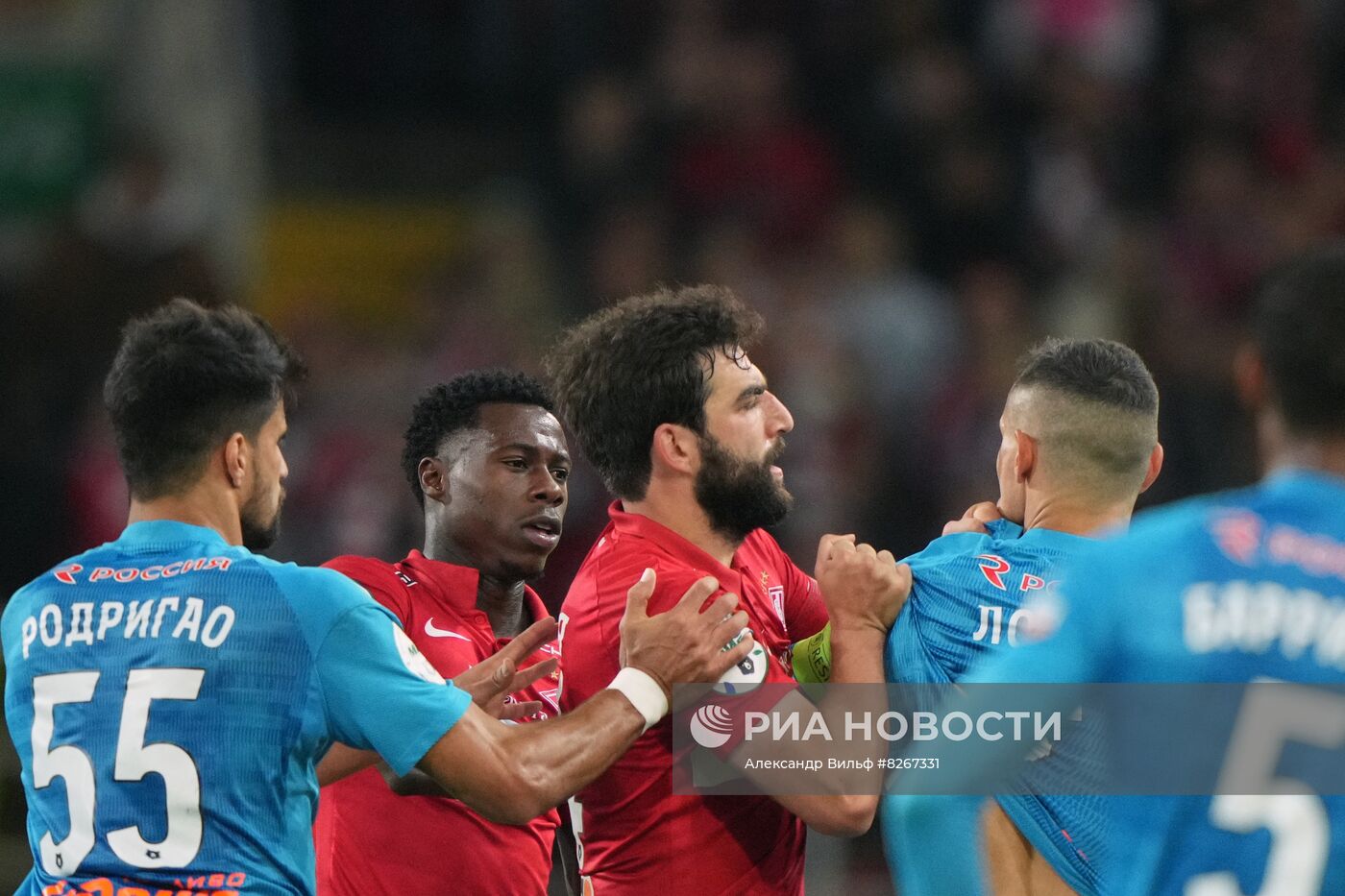 Футбол. РПЛ. Матч "Спартак" - "Зенит"