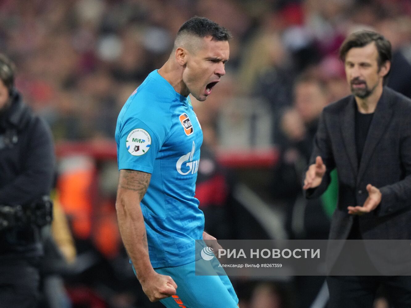 Футбол. РПЛ. Матч "Спартак" - "Зенит"