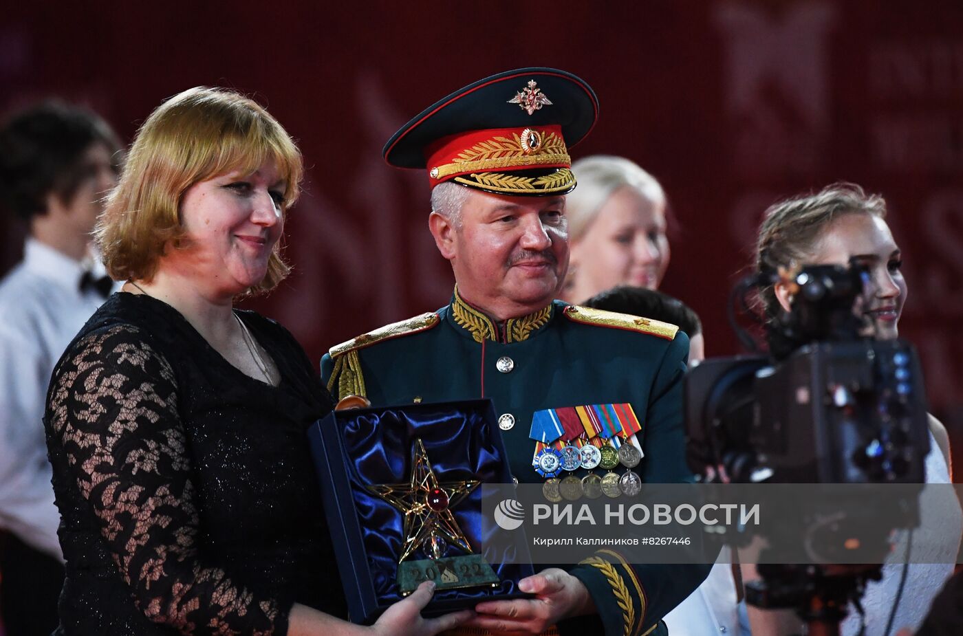 Церемония закрытия Международного военно-музыкального фестиваля "Спасская башня"  