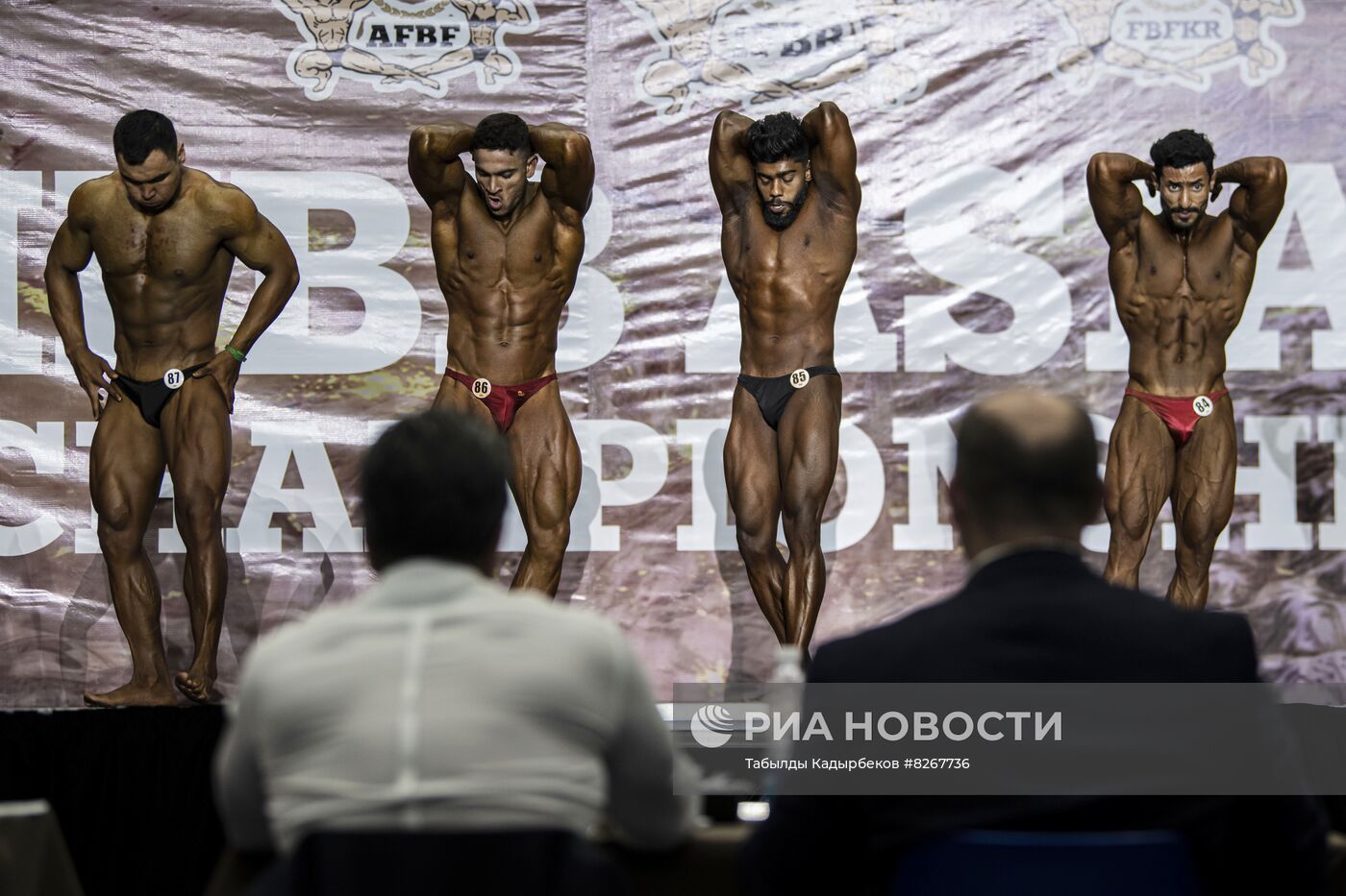 Чемпионат Азии по бодибилдингу в Бишкеке