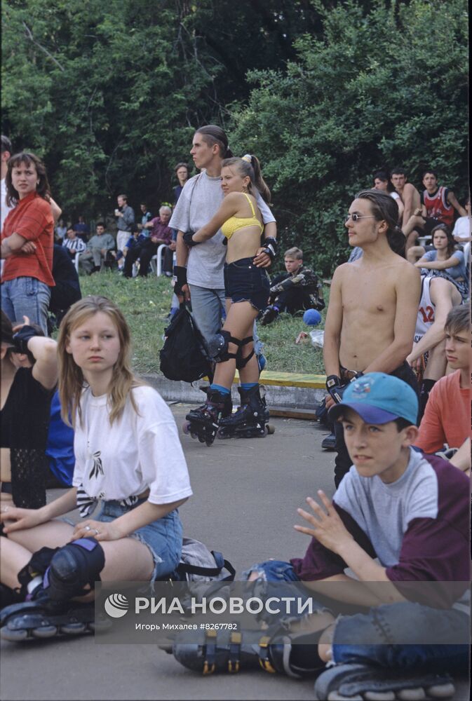 Заезд роллеров, посвященный Дню независимости РФ