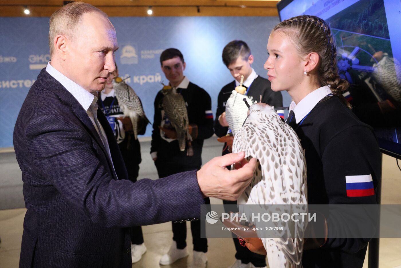 Рабочая поездка президента РФ В. Путина в Петропавловск-Камчатский