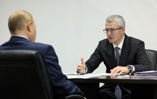 Рабочая поездка президента РФ В. Путина в Петропавловск-Камчатский