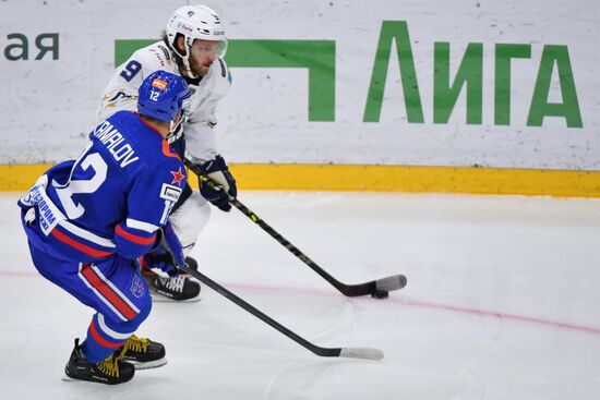 Хоккей. КХЛ. Матч СКА - "Барыс"