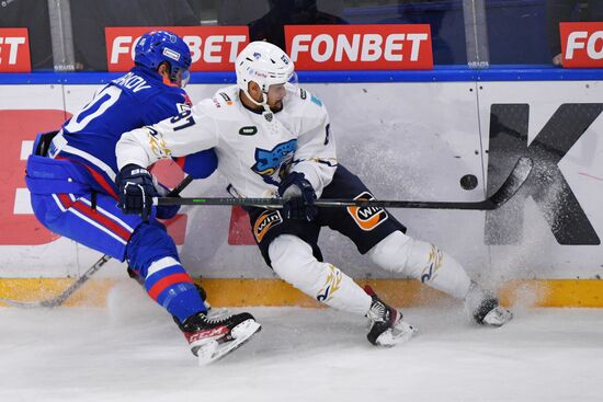 Хоккей. КХЛ. Матч СКА - "Барыс"