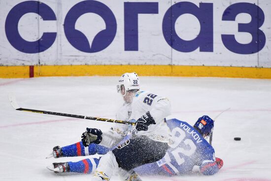 Хоккей. КХЛ. Матч СКА - "Барыс"