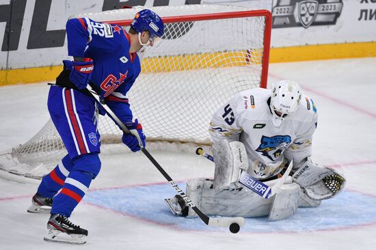 Хоккей. КХЛ. Матч СКА - "Барыс"