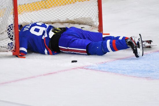 Хоккей. КХЛ. Матч СКА - "Барыс"