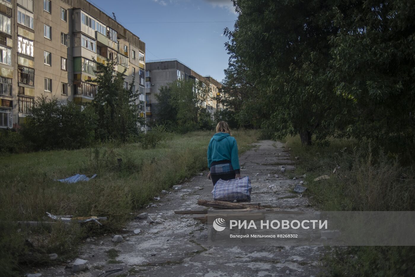Повседневная жизнь в освобожденном Лисичанске в ЛНР