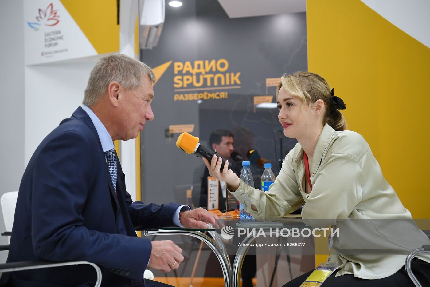 ВЭФ-2022. Работа студии радио Sputnik