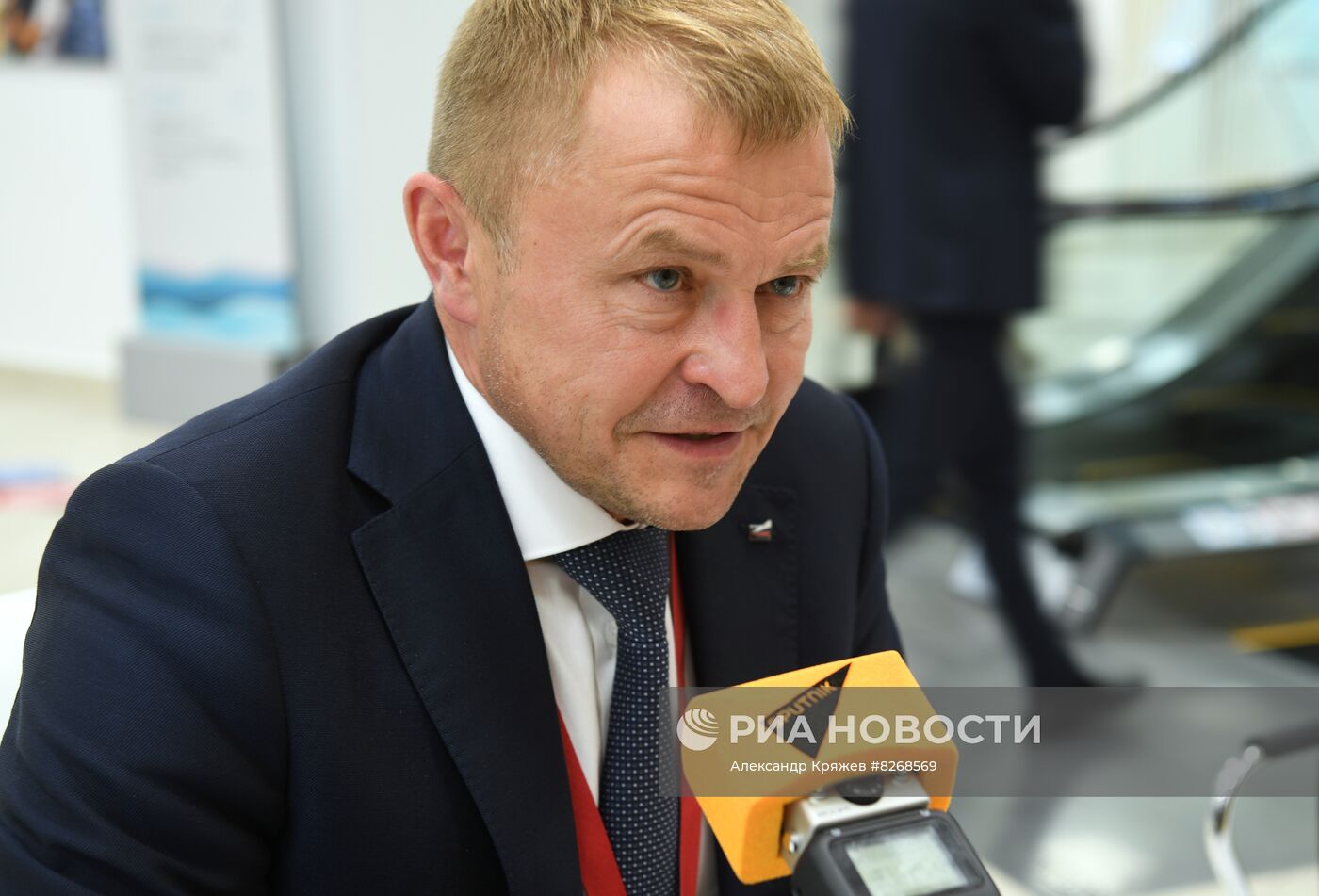 ВЭФ-2022. Работа студии радио Sputnik