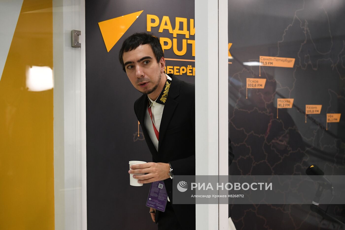 ВЭФ-2022. Работа студии радио Sputnik