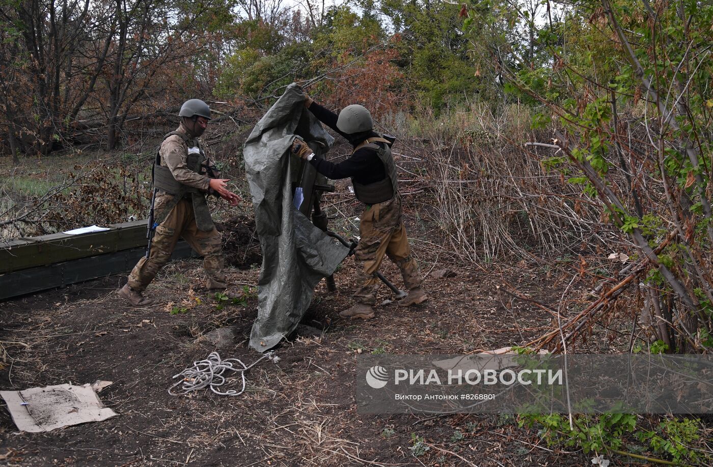 Бойцы ЧВК "Вагнер" в ДНР