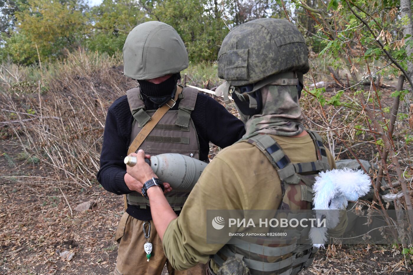 Бойцы ЧВК "Вагнер" в ДНР