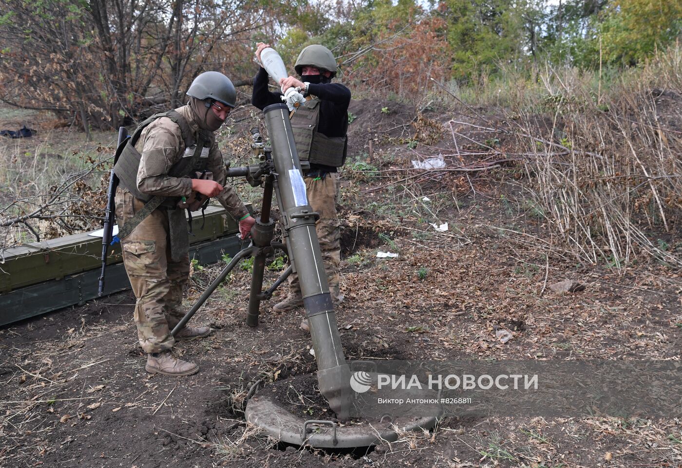 Бойцы ЧВК "Вагнер" в ДНР