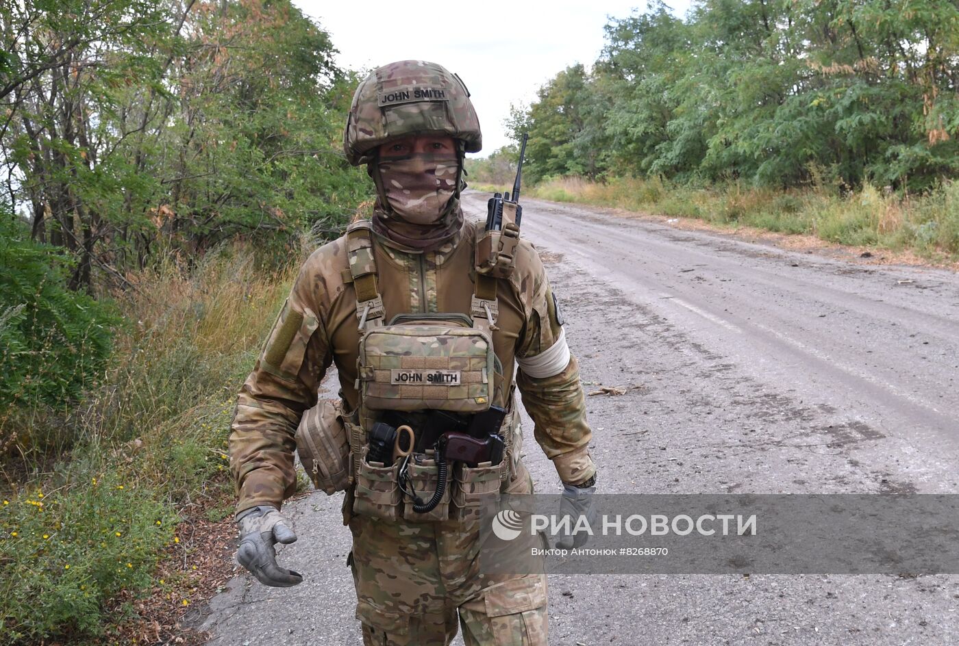 Бойцы ЧВК "Вагнер" в ДНР