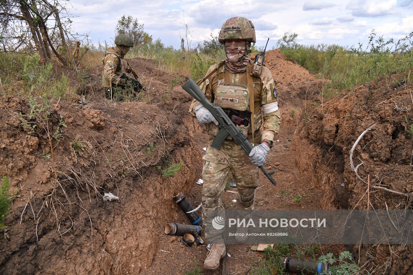 Бойцы ЧВК "Вагнер" в ДНР