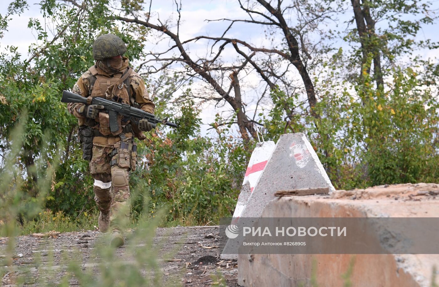 Бойцы ЧВК "Вагнер" в ДНР