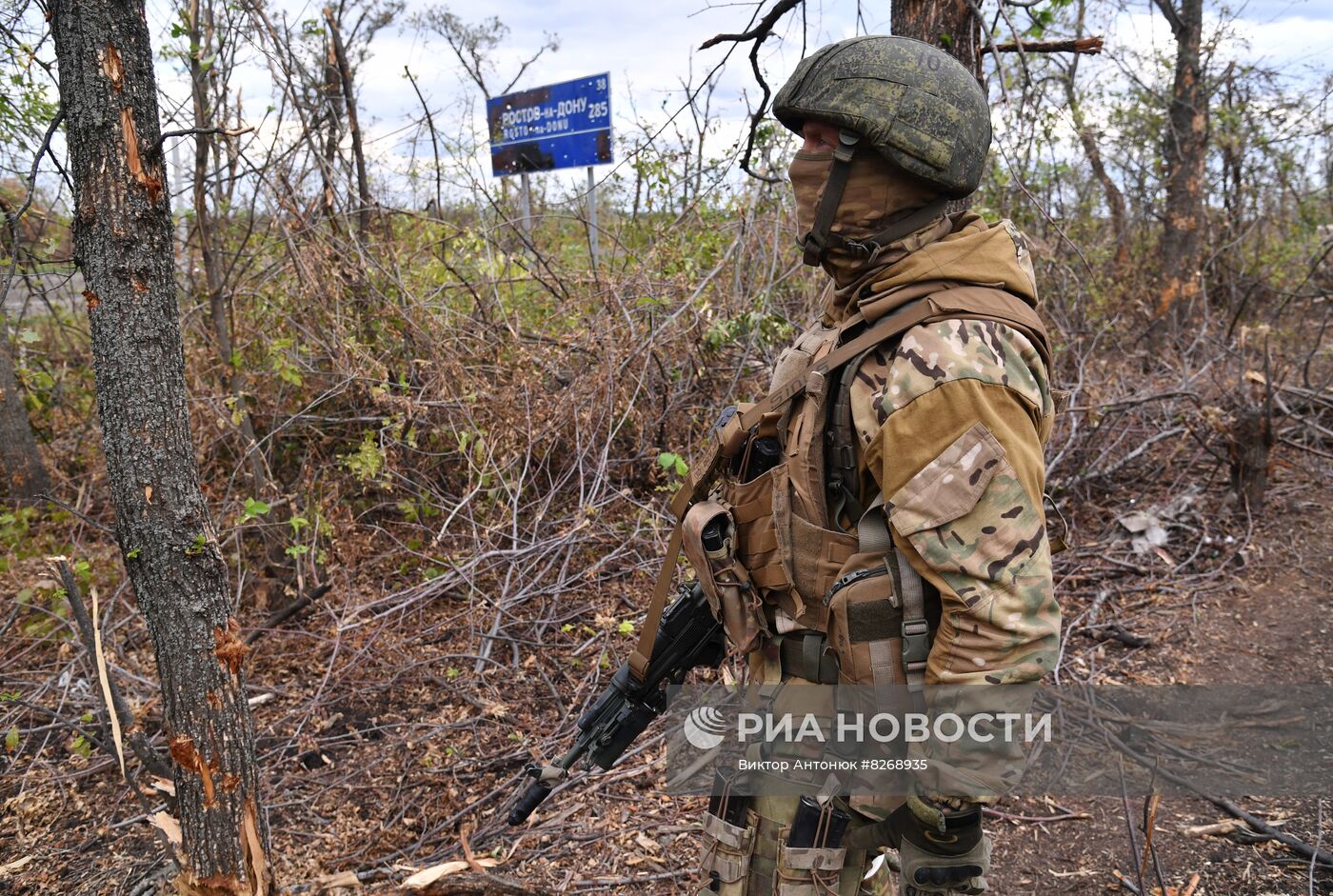 Бойцы ЧВК "Вагнер" в ДНР