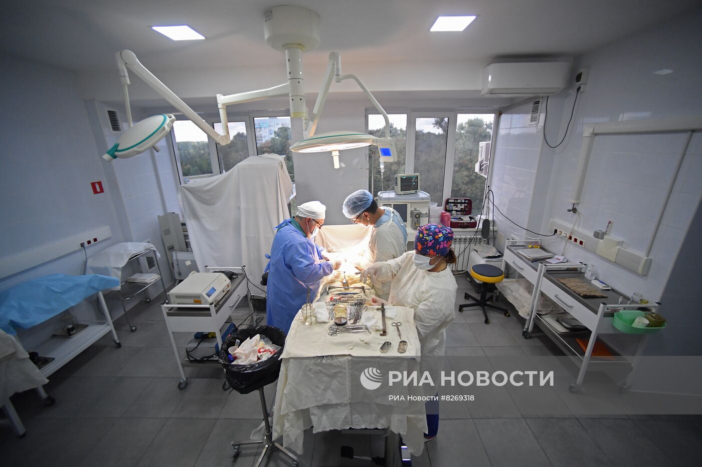 Работа Мелитопольской областной больницы