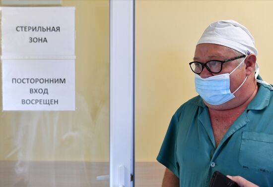 Работа Мелитопольской областной больницы