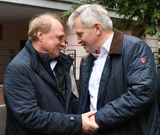 Сбор труппы театра им. Е. Вахтангова