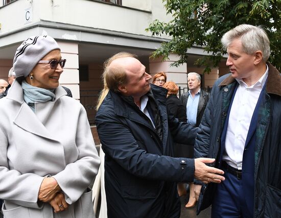 Сбор труппы театра им. Е. Вахтангова