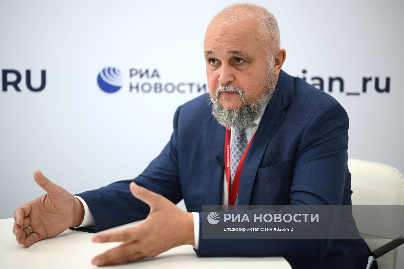 ВЭФ-2022. Работа стенда медиагруппы "Россия сегодня"