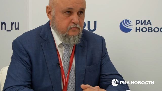 Интервью РИА Новости с губернатором Кемеровской области Сергеем Цивилевым на ВЭФ-2022