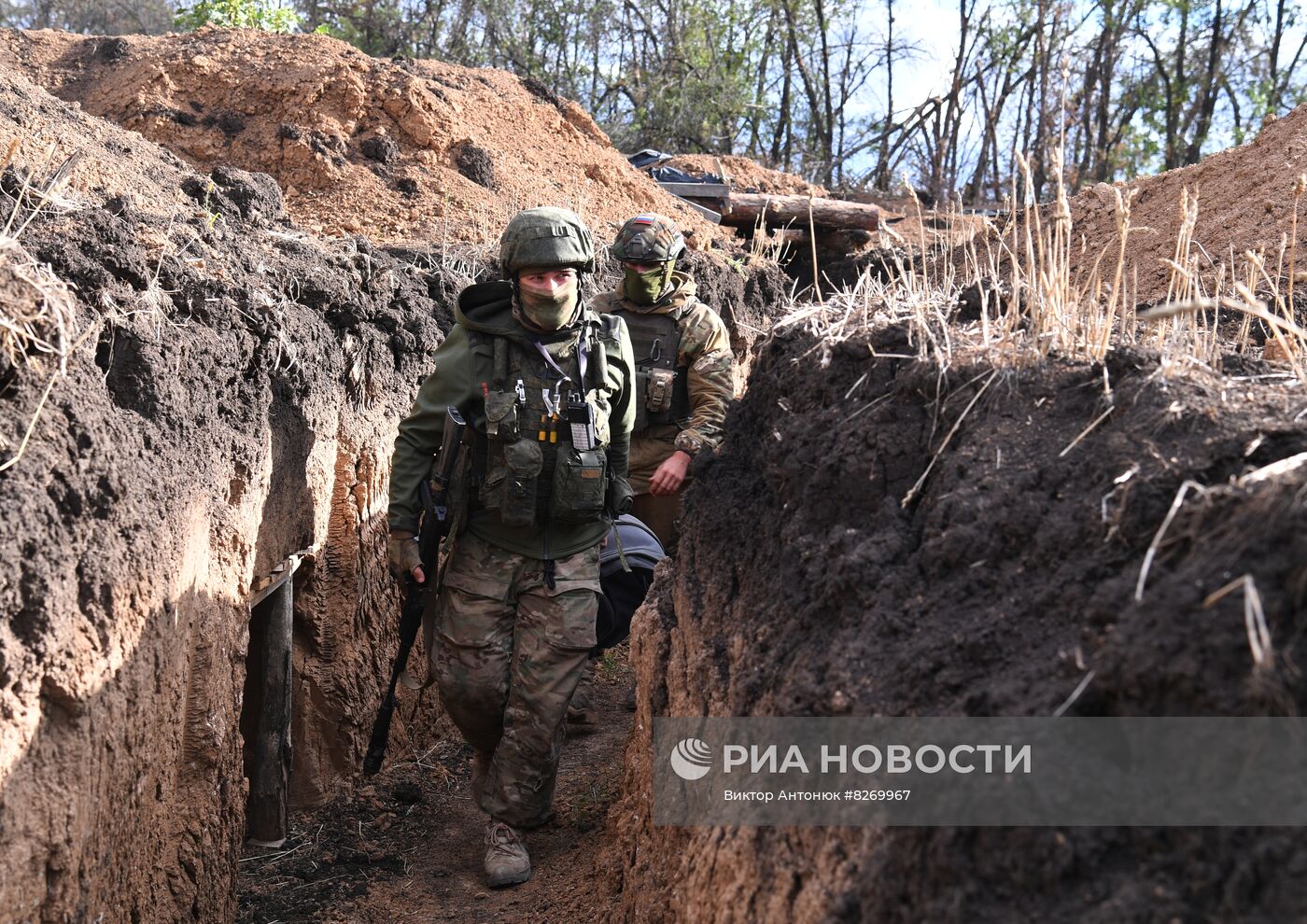 Бойцы группировки "Бахмут" ЧВК "Вагнер"