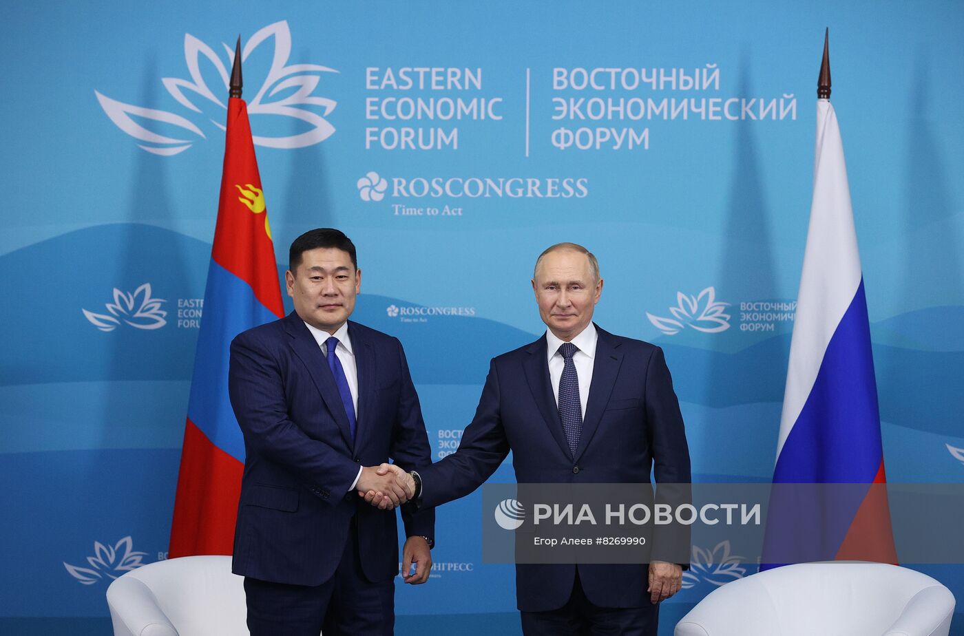 Президент РФ В. Путин принял участие в VII Восточном экономическом форуме