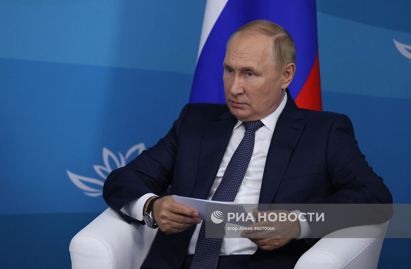 Президент РФ В. Путин принял участие в VII Восточном экономическом форуме