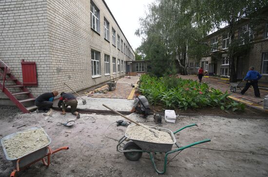 Капитальный ремонт детского сада в Мелитополе