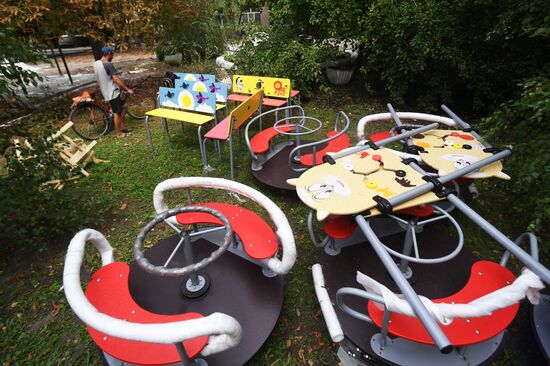 Капитальный ремонт детского сада в Мелитополе