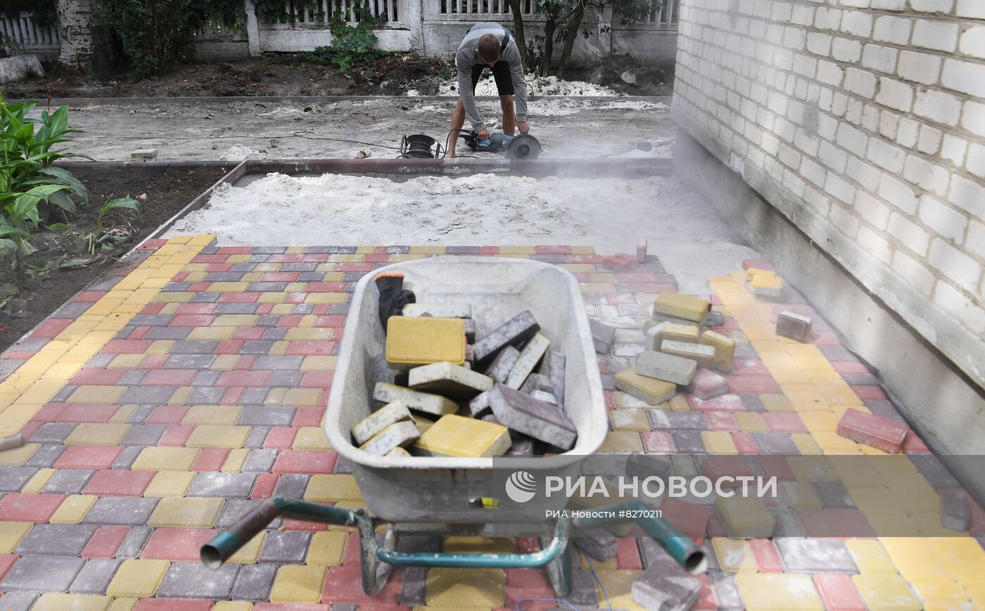 Капитальный ремонт детского сада в Мелитополе