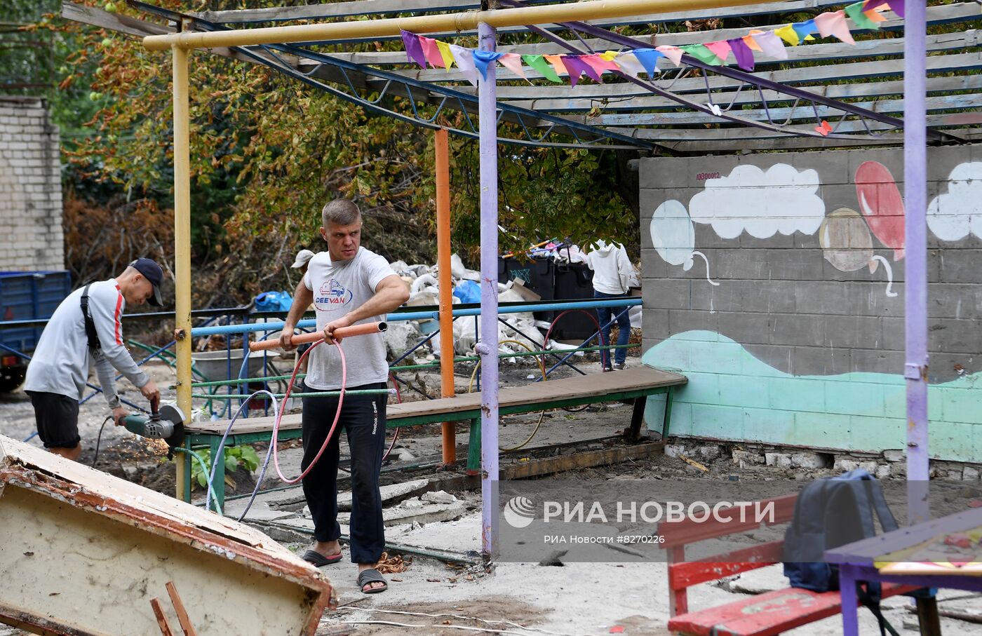 Капитальный ремонт детского сада в Мелитополе